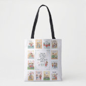 Doodle Symphony: De melodie van de goede dingen Tote Bag (Voorkant)