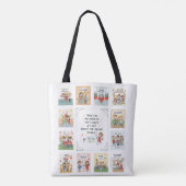 Doodle Symphony: De melodie van de goede dingen Tote Bag (Achterkant)