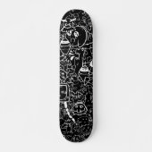 Doodle the board persoonlijk skateboard (Voorkant)