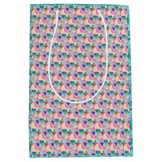 Doodle tijd medium cadeauzakje (Voorkant)