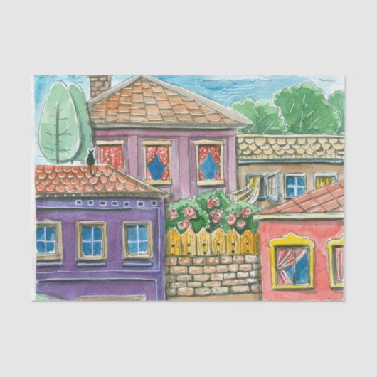 Doodle Tissuepapier (Voorkant)