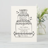 Doodle Torta Kaart (Staand voorkant)