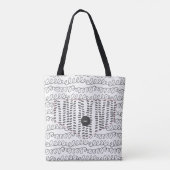 Doodle Tote Bag (Achterkant)