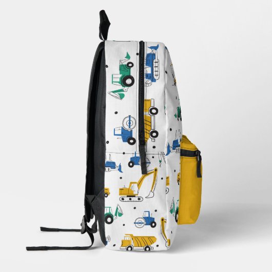 Doodle Transport Trucks Bedrukte Rugzak (Links)