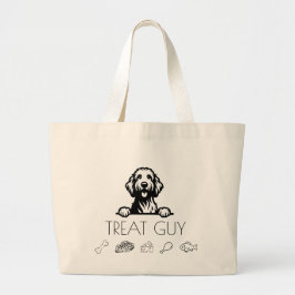 Doodle "Treat Guy" Grote Tote Bag