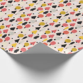 Doodle Trees: , Abstracte Natuur. Cadeaupapier (Hoek)