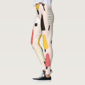 Doodle Trees: , Abstracte Natuur. Leggings (Links)
