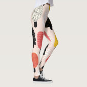Doodle Trees: , Abstracte Natuur. Leggings (Rechts)