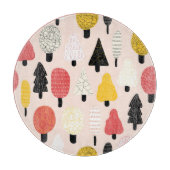 Doodle Trees: , Abstracte Natuur. Snijplank (Voorkant)