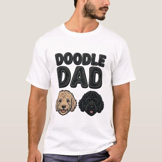 Doodle Vader Vintage Dog Vader Shirt Ontwerp_1 (Voorkant)
