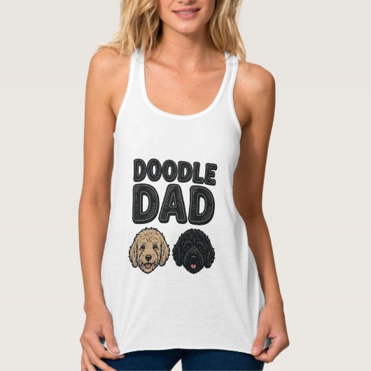 Doodle Vader Vintage Dog Vader Shirt Ontwerp_1 (Voorkant)