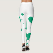Doodle vormen vet leggings (Achterkant)