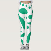 Doodle vormen vet leggings (Voorkant)