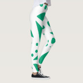 Doodle vormen vet leggings (Rechts)
