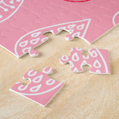 Doodle water druppels:  patroon legpuzzel (Zijkant)