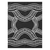 Doodle wave ribbon tafelkleed (Voorkant)