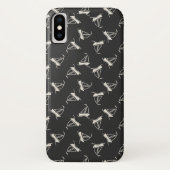Doodle zeilboot patroon Case-Mate iPhone case (Achterkant)
