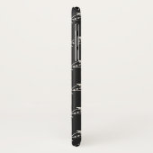 Doodle zeilboot patroon Case-Mate iPhone case (Achterkant/links)