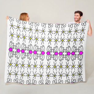 Doodle Zon Fleece Deken