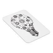 Doodle zonnestelsel in bol magneet (Rechterzijde)