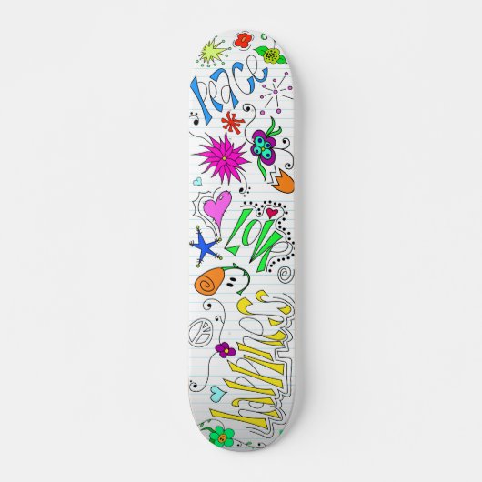 Doodleboard Persoonlijk Skateboard (Voorkant)