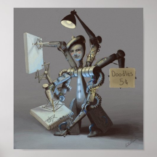 Doodlebot Print (Voorkant)