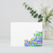 Doodlebugs Green Recipe-kaarten Briefkaart (Staand voorkant)