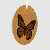 Doodled Monarch Acryl Ornament (voorkant)