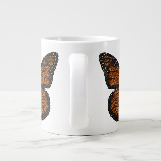 Doodled Monarch Specialty Mok (Achterkant)