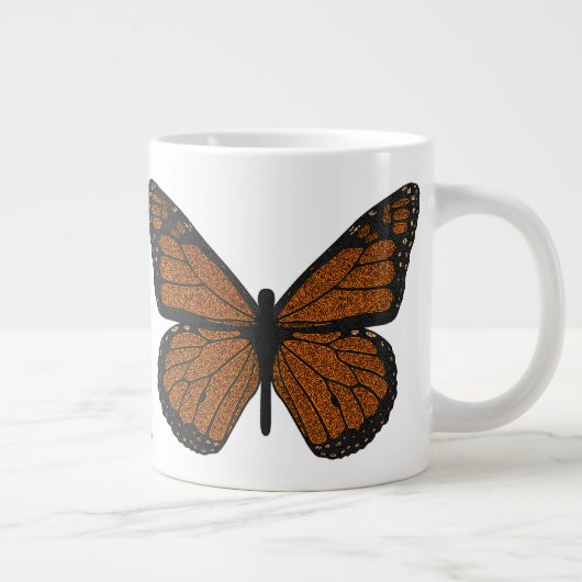 Doodled Monarch Specialty Mok (Rechts)