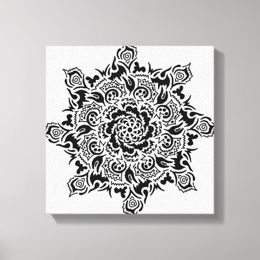 Doodlella Canvas Afdruk (Voorkant)