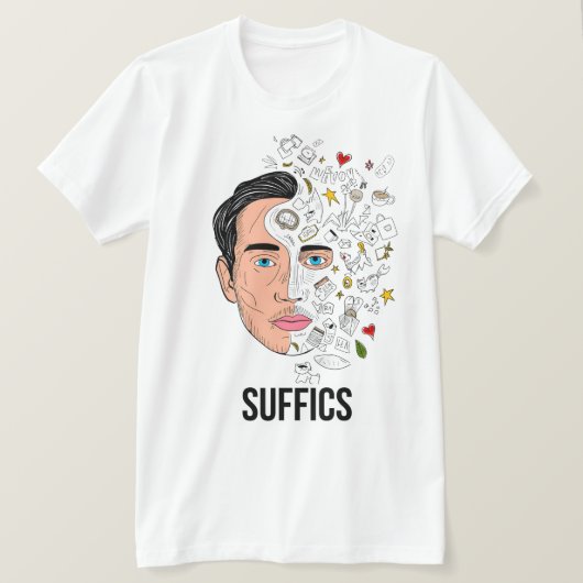 DoodleMan | SUFFICS T-shirt (Design voorkant)