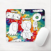 Doodlemania Mousepad Muismat (Met muis)