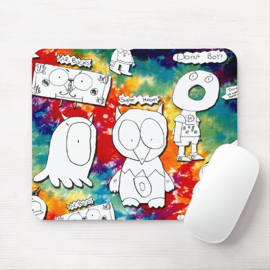 Doodlemania Mousepad Muismat (Met muis)