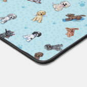 DoodleMoji Art Desk Mat (Hoek)