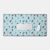 DoodleMoji Art Desk Mat (Keyboard & Muis)