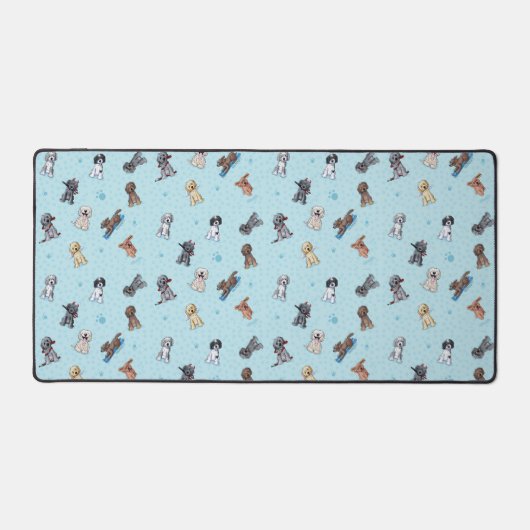 DoodleMoji Art Desk Mat (Voorkant)
