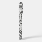 Doodleontwerp Case-Mate iPhone Case (Achterkant / Rechts)