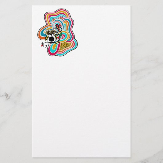 Doodlepatronenfeest Briefpapier (Voorkant)