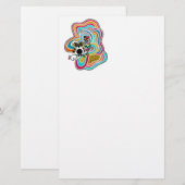 Doodlepatronenfeest Briefpapier (Voorkant / Achterkant)