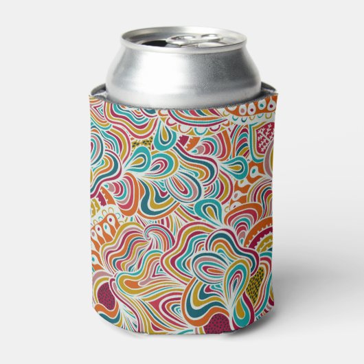 Doodlepatroon Blikjeskoeler (Blikje Voorkant)