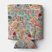 Doodlepatroon Blikjeskoeler (Achterkant)