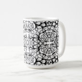 Doodlerozes Koffiemok (Voorkant rechts)