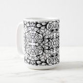 Doodlerozes Koffiemok (Voorkant links)
