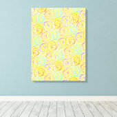 Doodles 2011 canvas afdruk (Insitu (Houten vloer))