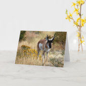 Doodles 742 kaart (Gele Bloem)