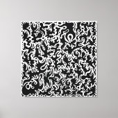 Doodles Canvas Afdruk (Voorkant)