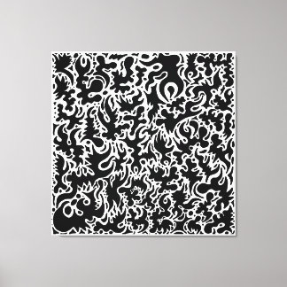 Doodles Canvas Afdruk