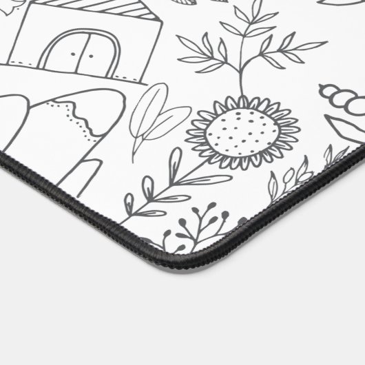 Doodles Collage Bureaumat (Hoek)