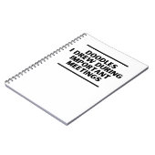 Doodles die ik tijdens belangrijke bijeenkomsten h notitieboek (Linkerzijde)